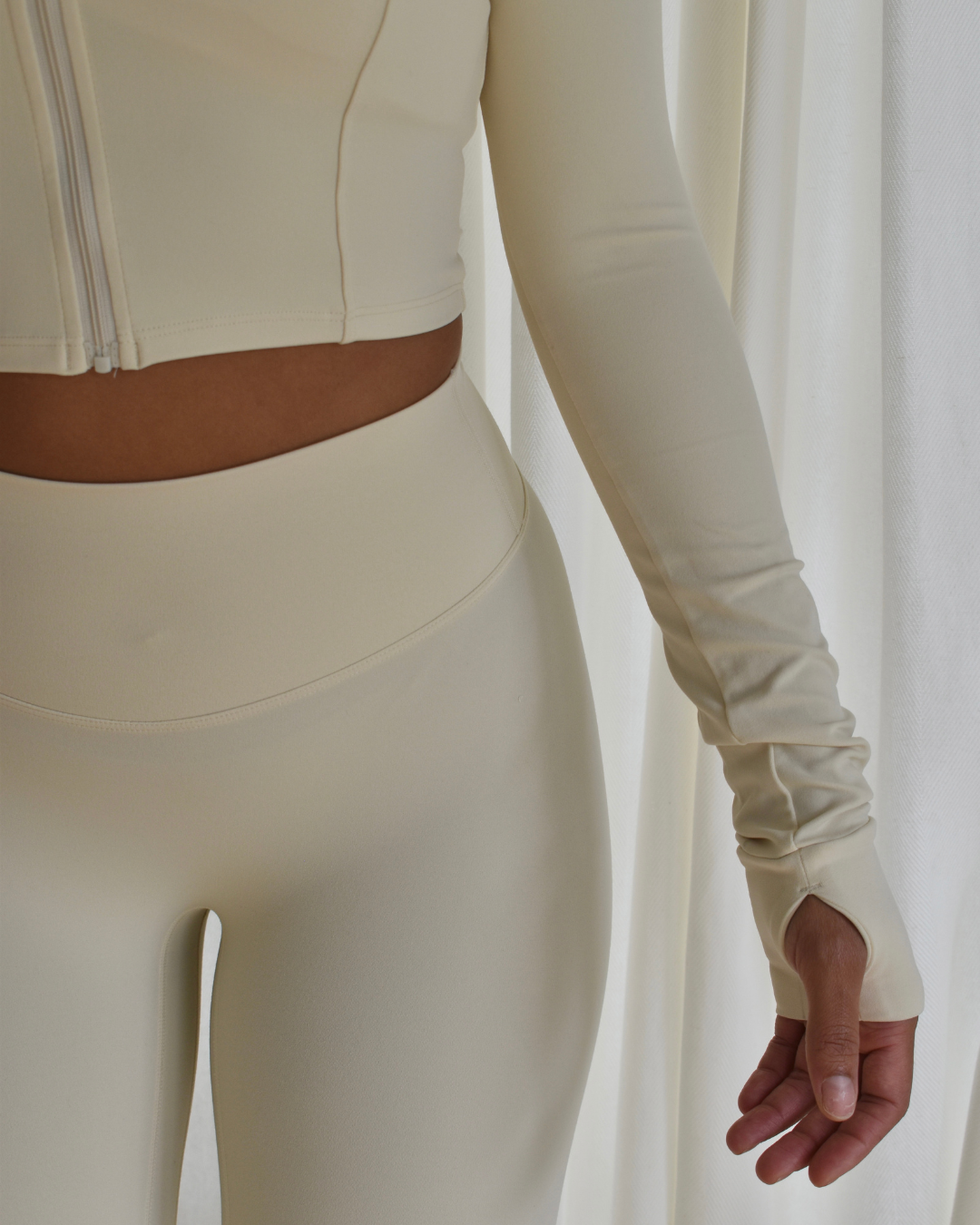 Glow Crop Zip Up