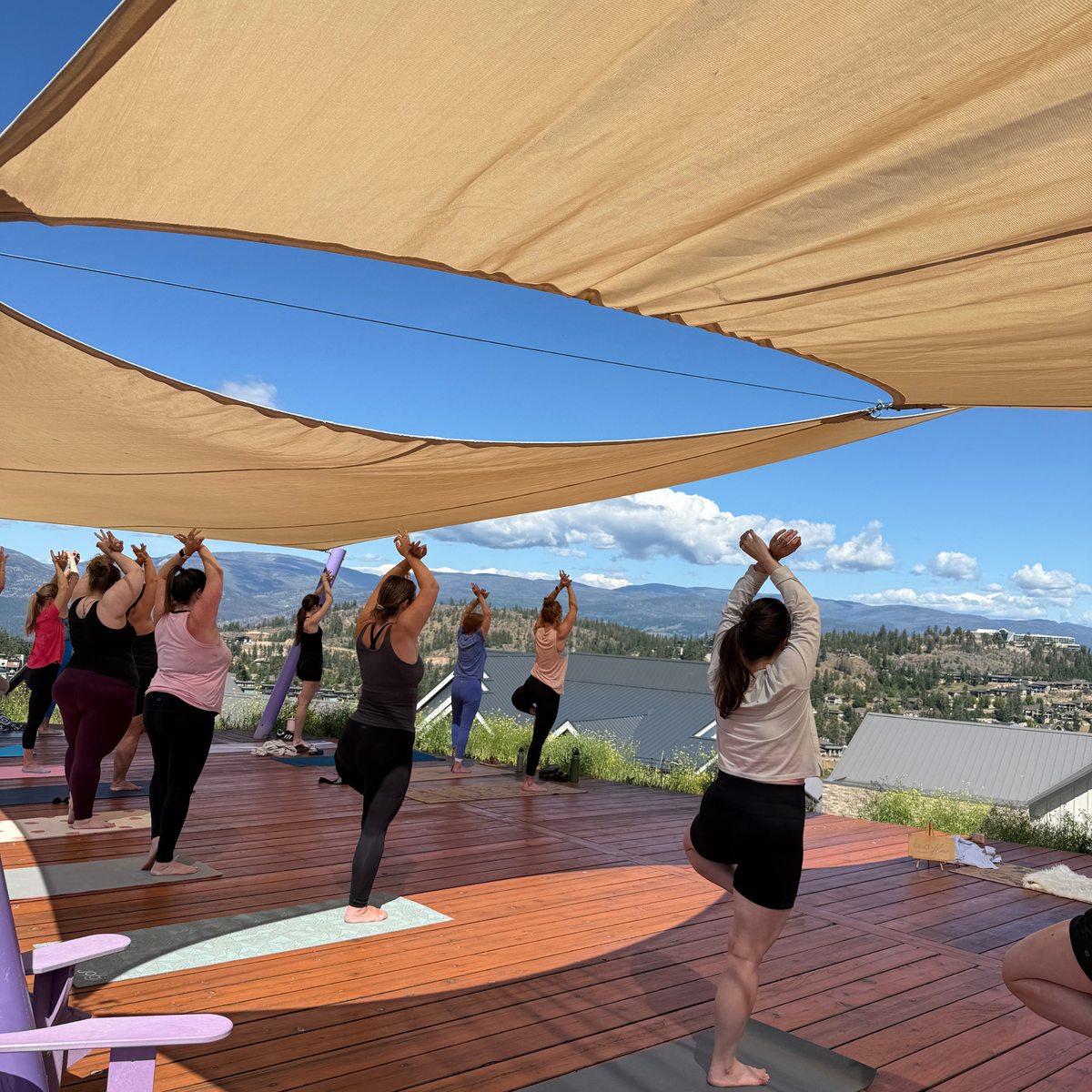 Yoga + Mimosas