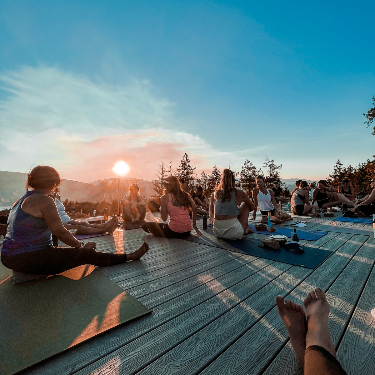 Sunset Stretch &amp; Sip