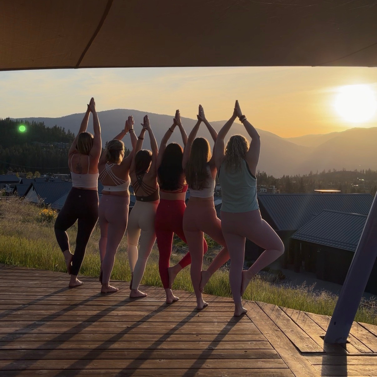 Yoga + Mimosas