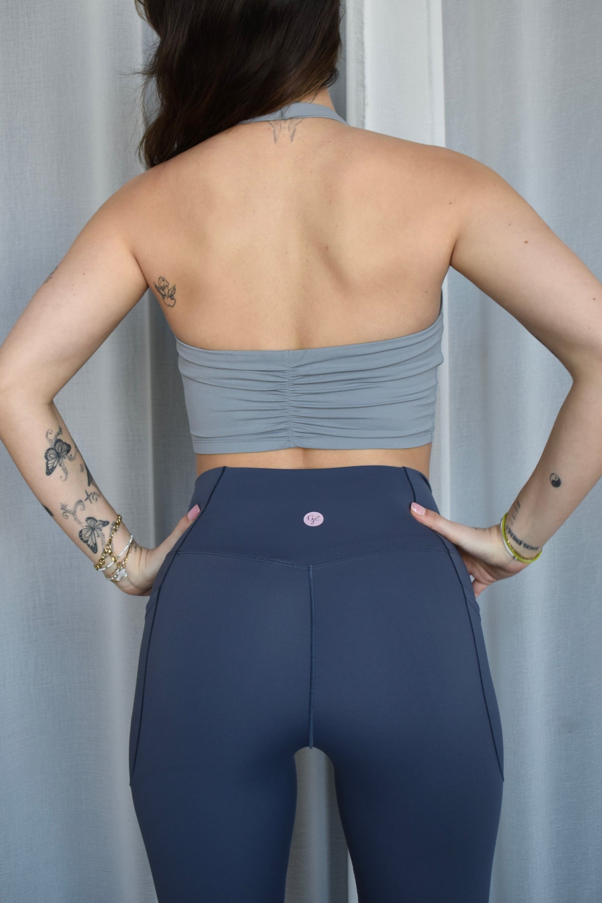 Smooth as Silk Cross-Waist Legging 25"