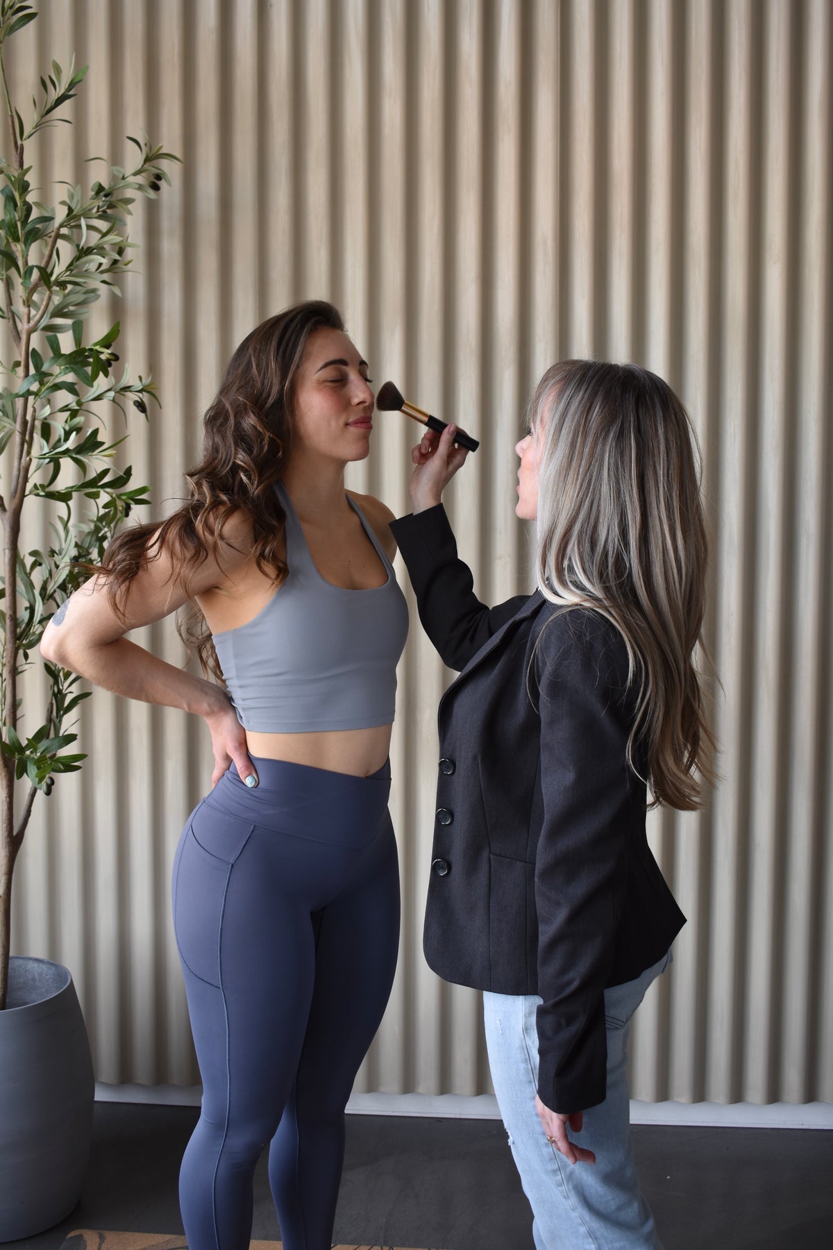 Light Support Halter Tank Top