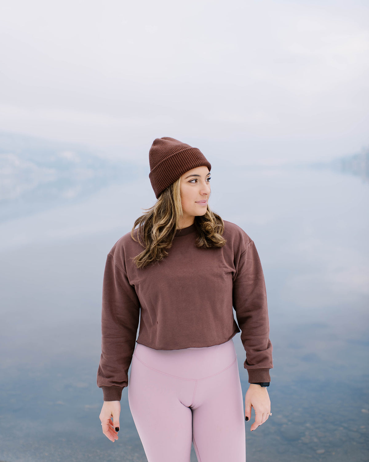 Rosie Drop Shoulder Cozy Crop Sweater