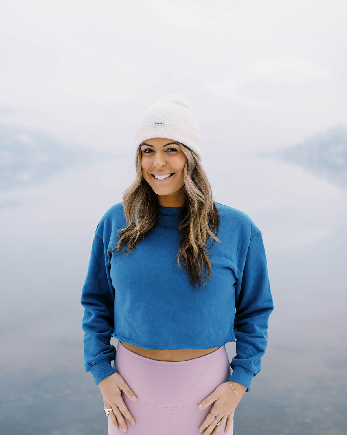 Rosie Drop Shoulder Cozy Crop Sweater