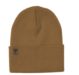 Sienna Taupe Cuff Beanie